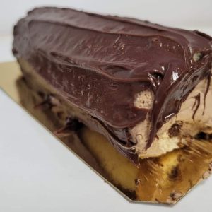 Tronco de Navidad Sin Gluten Cacao